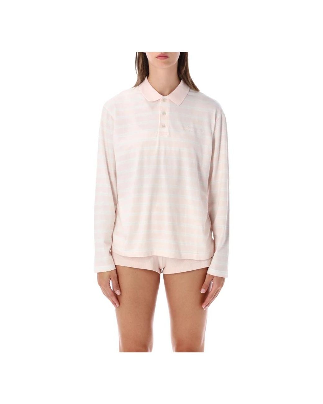 Sporty & Rich White Polo Shirts