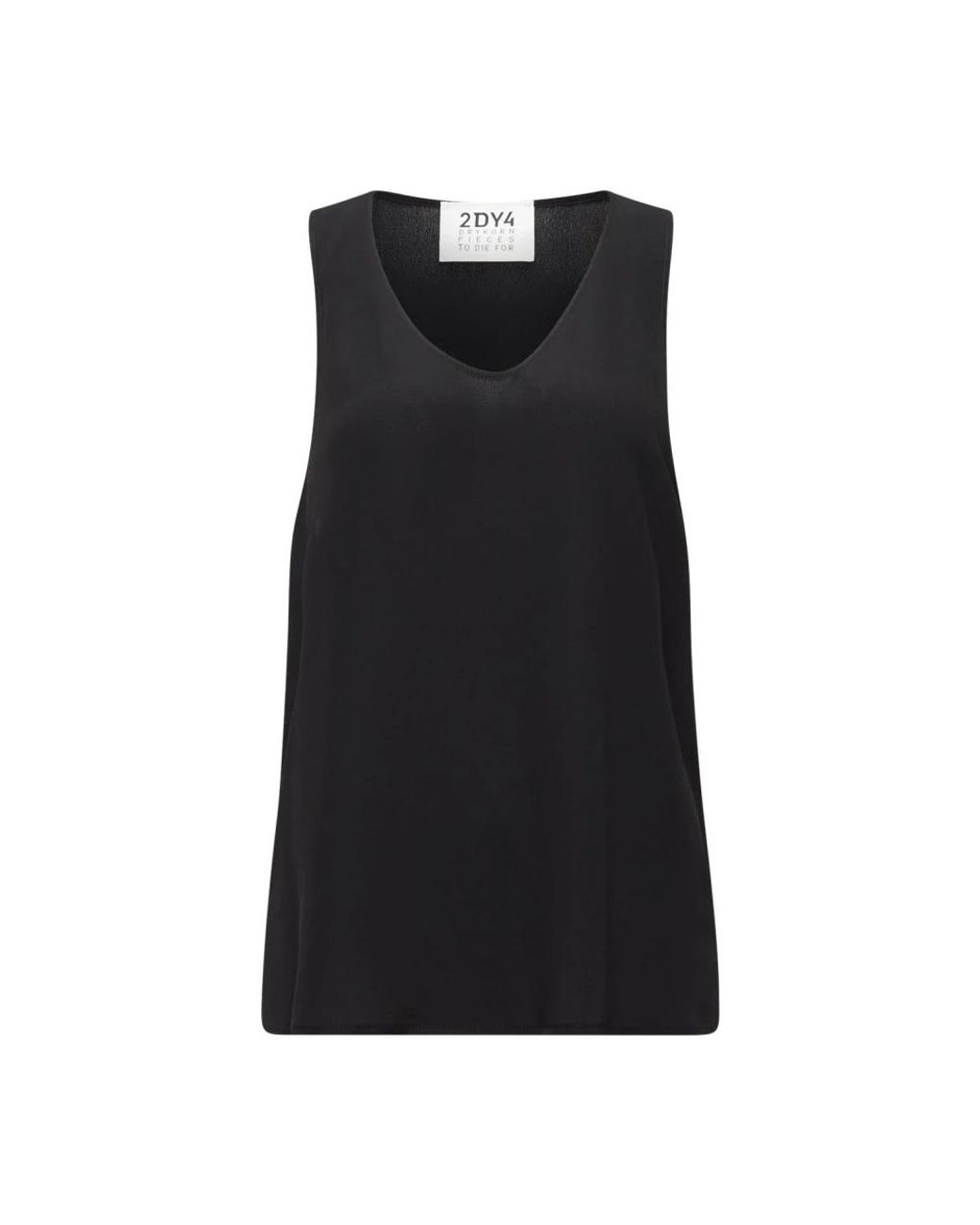 Drykorn Black Sleeveless Tops