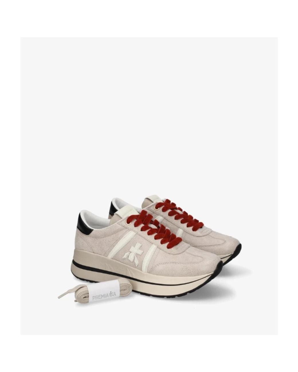 Premiata Natural Sneakers
