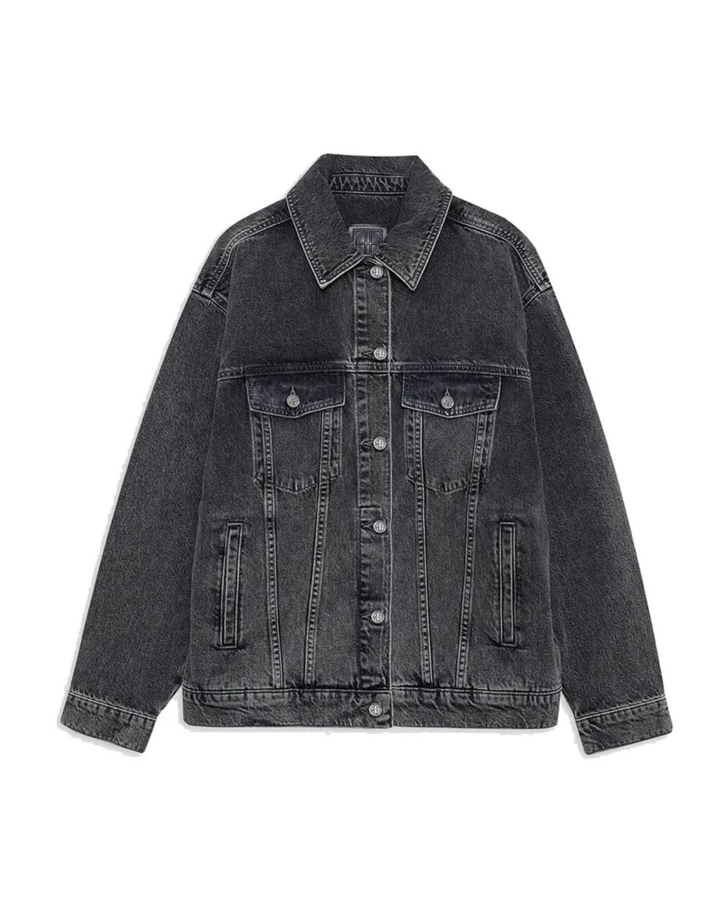 Anine Bing Black Denim Jackets