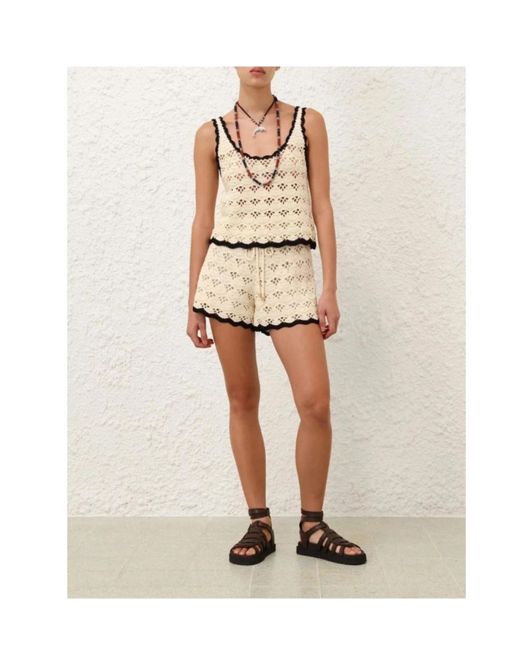Zimmermann Natural Short Shorts