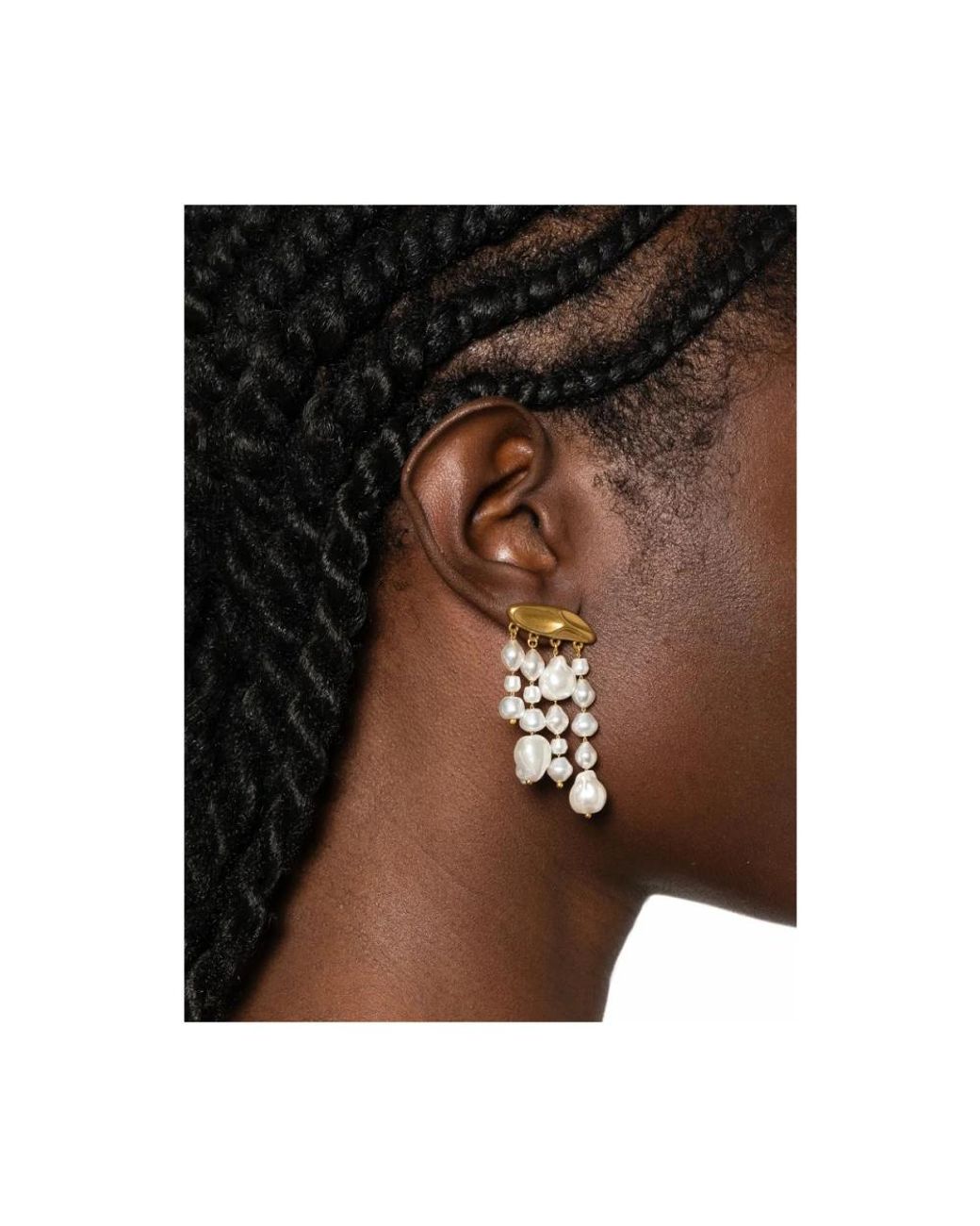Cult Gaia Metallic Earrings