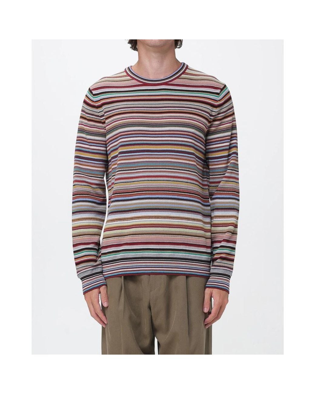 Paul Smith Multicolor Round-Neck Knitwear for men