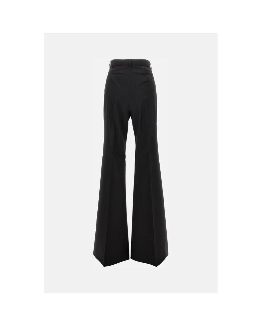 Sportmax Black Wide Trousers