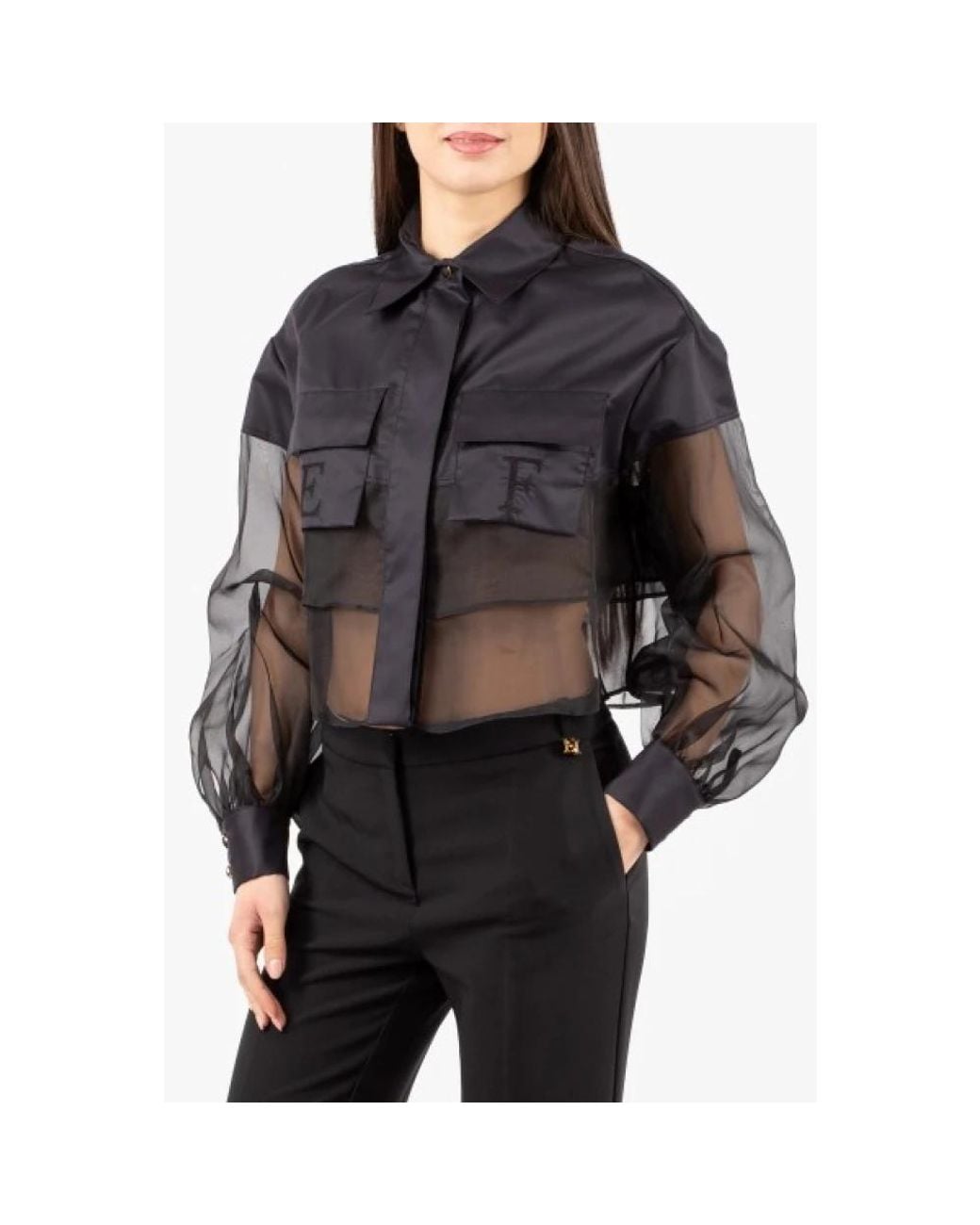Elisabetta Franchi Black Shirts