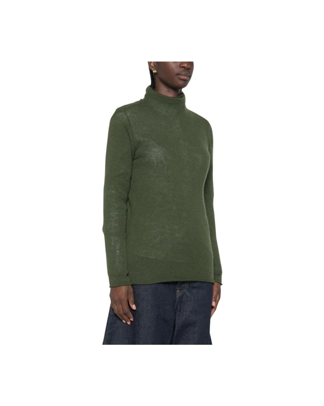 Be You Green Cashmere Knitwear