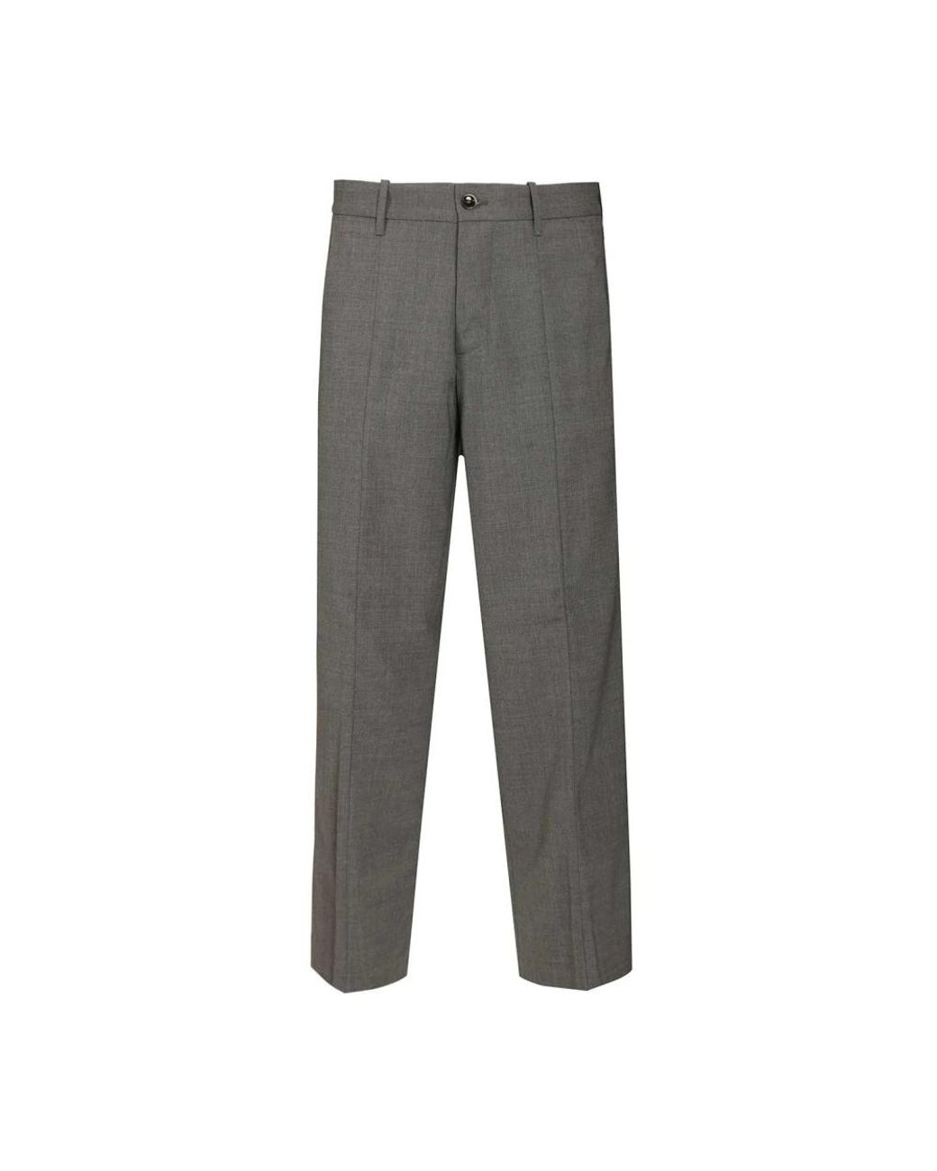 Nine:inthe:morning Gray Suit Trousers for men