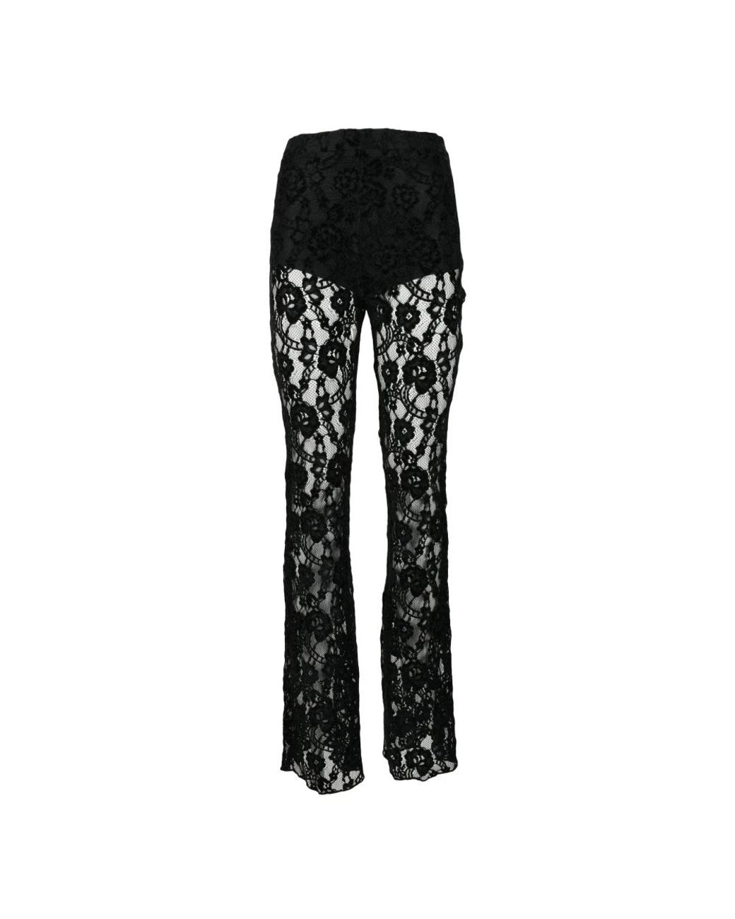 Nineminutes Black Wide Trousers