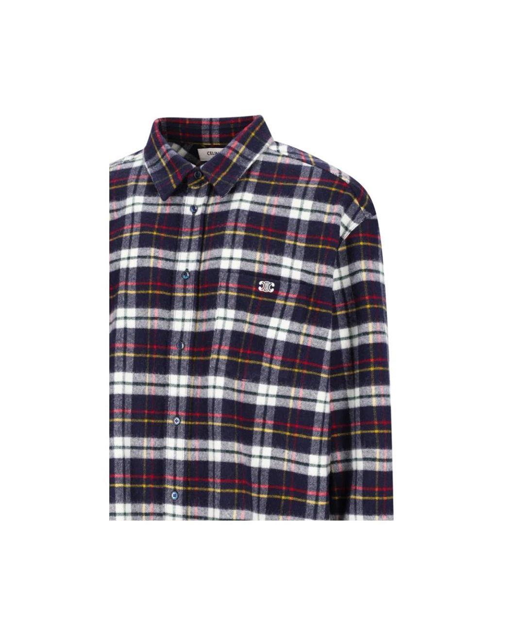 Céline Blue Casual Shirts for men