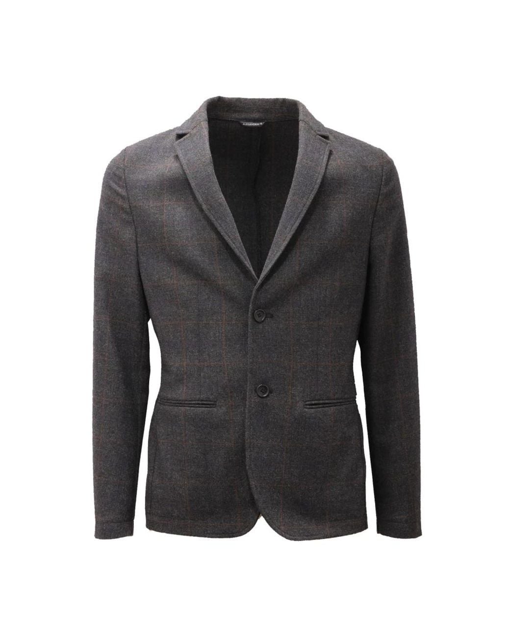 Daniele Alessandrini Gray Blazers for men