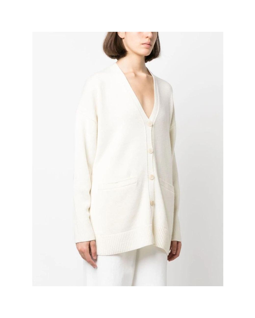 Theory White Cardigans
