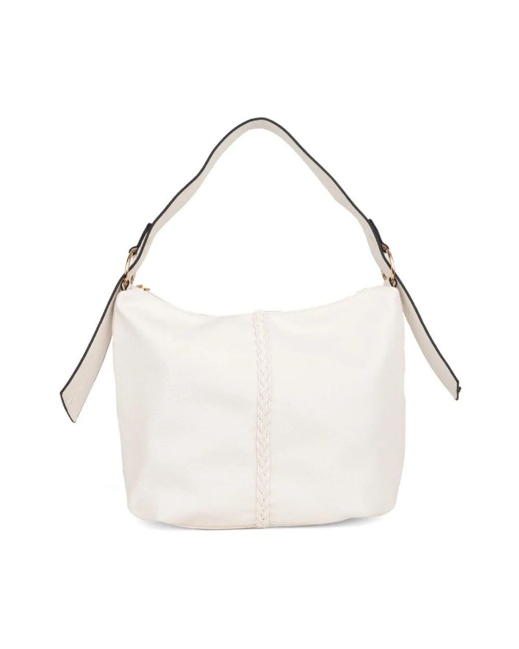 Stella York White Shoulder Bags