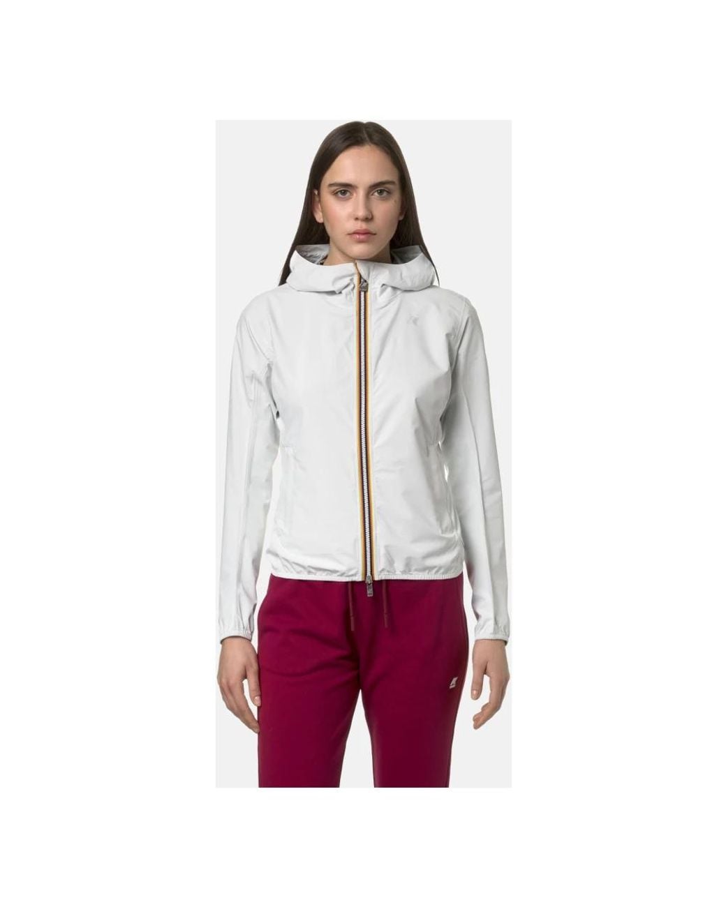 K-Way White Light Jackets