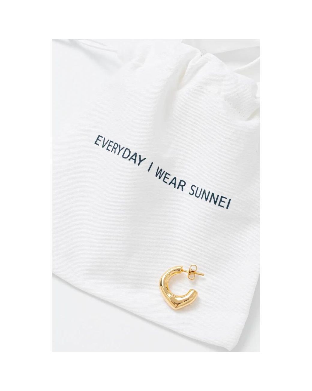 Earrings di Sunnei in Metallic