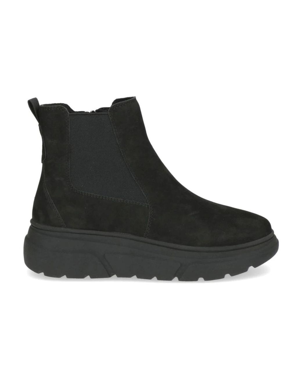 Caprice Black Chelsea Boots