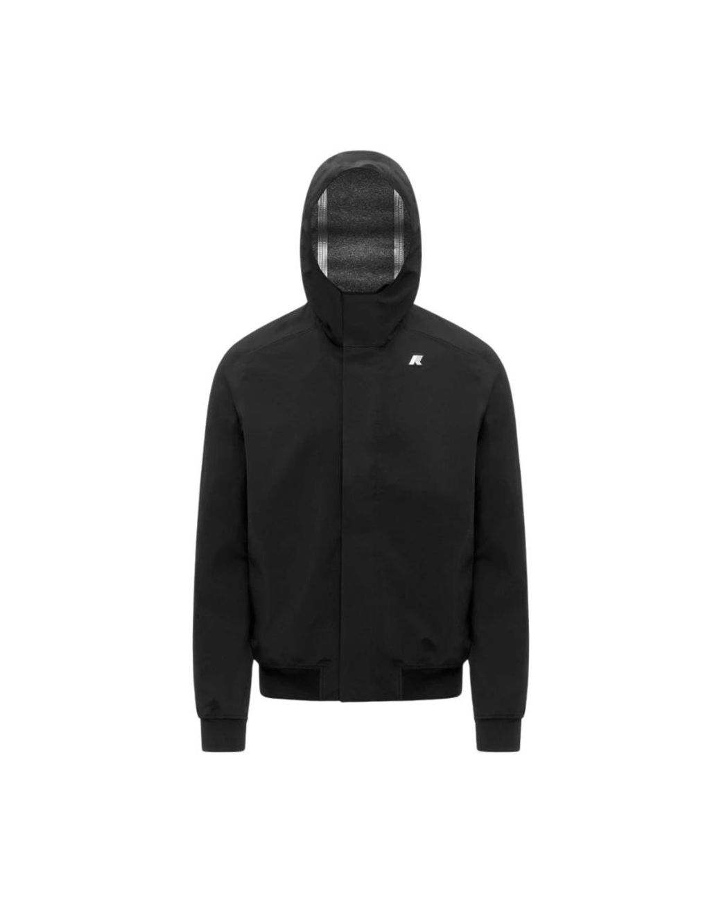 K-Way Black Rain Jackets for men