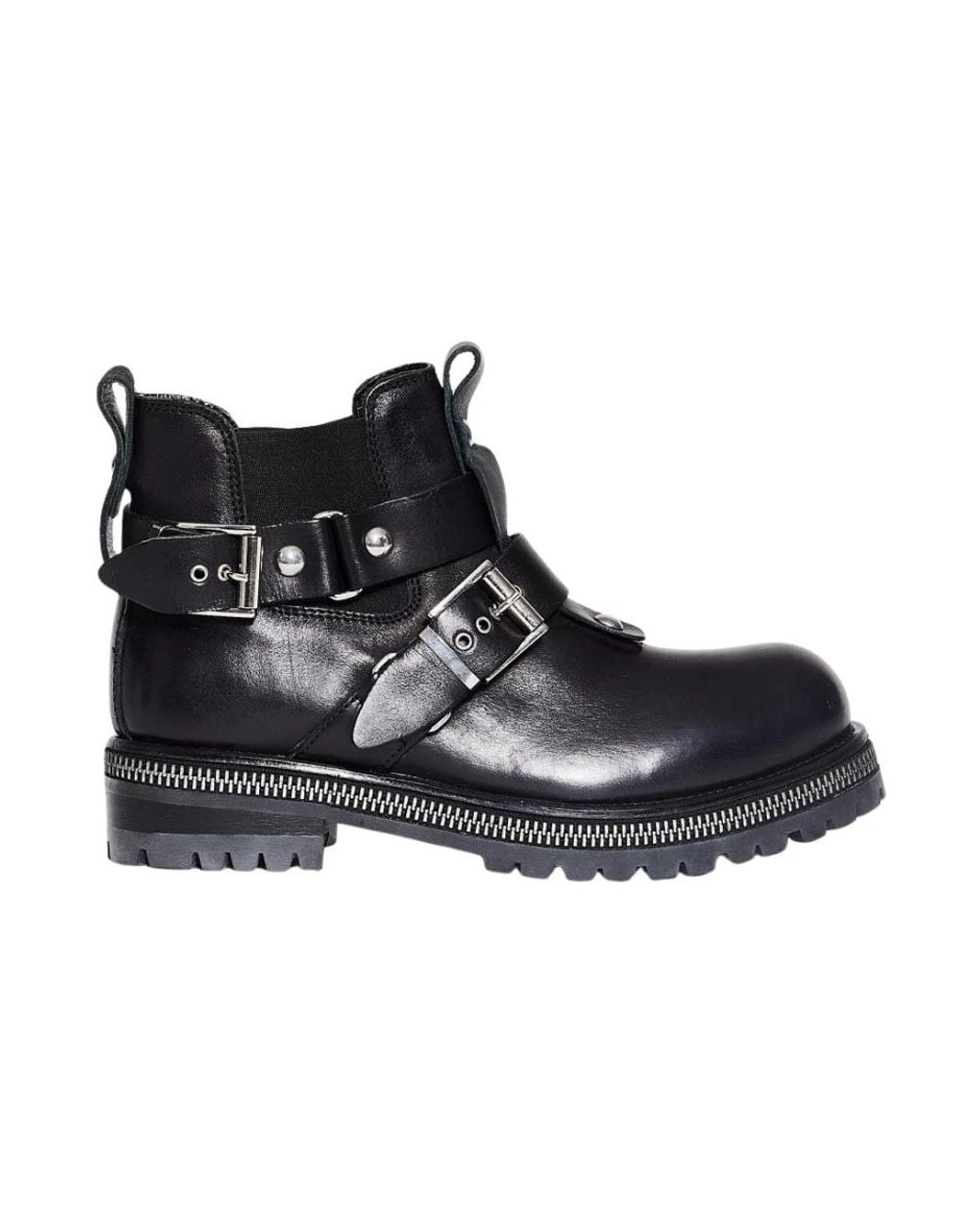 Dondup Black Ankle Boots