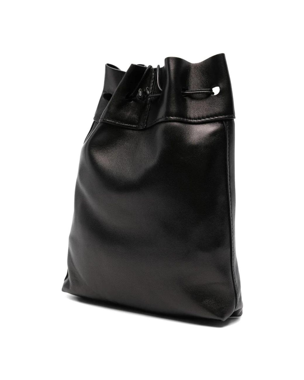 Forte_forte Black Bucket Bags