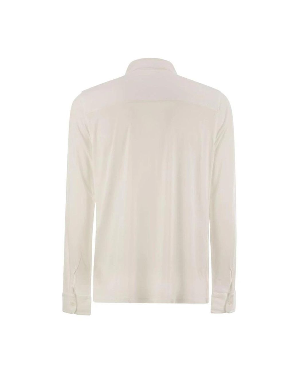 Majestic Filatures White Casual Shirts for men