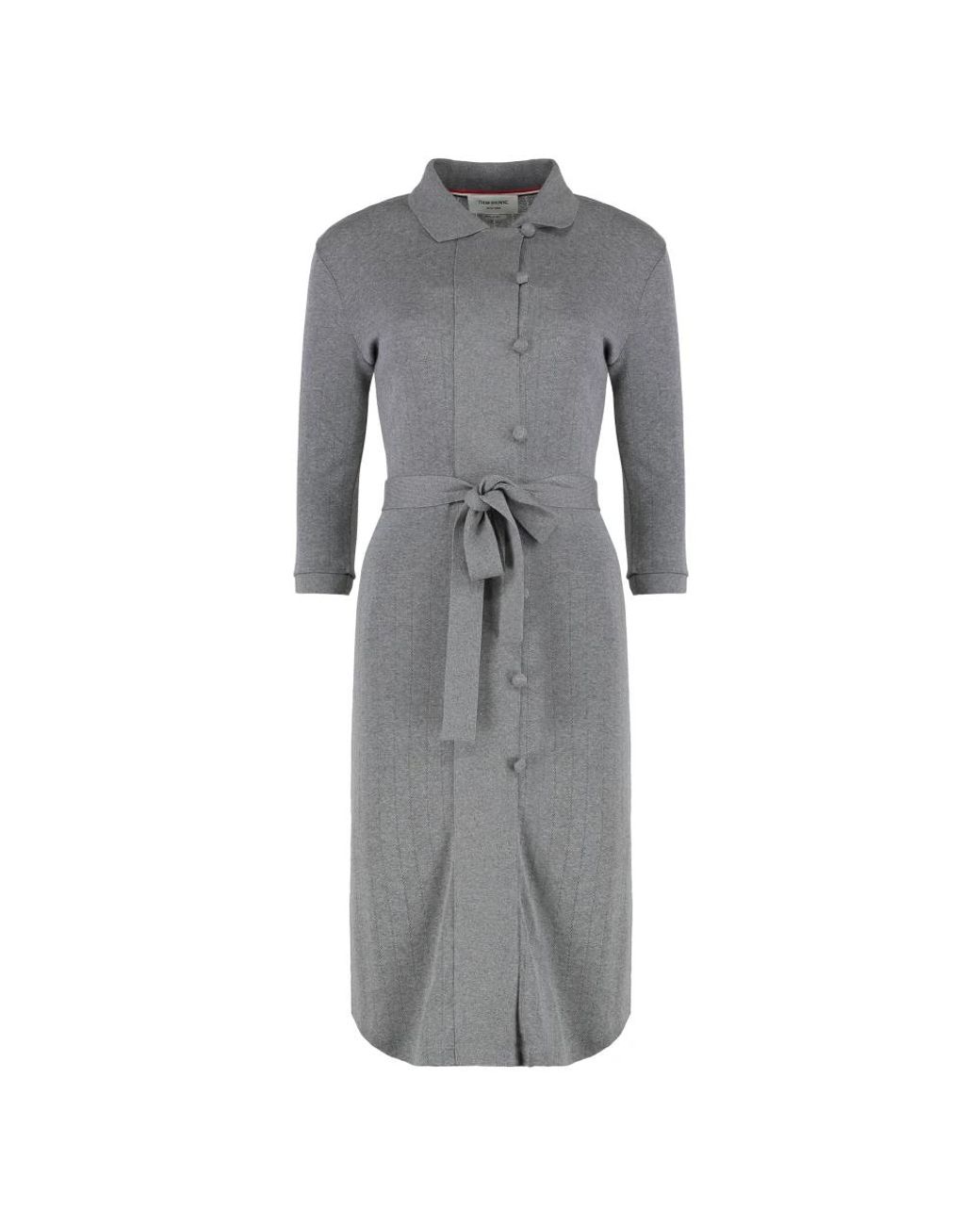 Thom Browne Gray Knitted Dresses