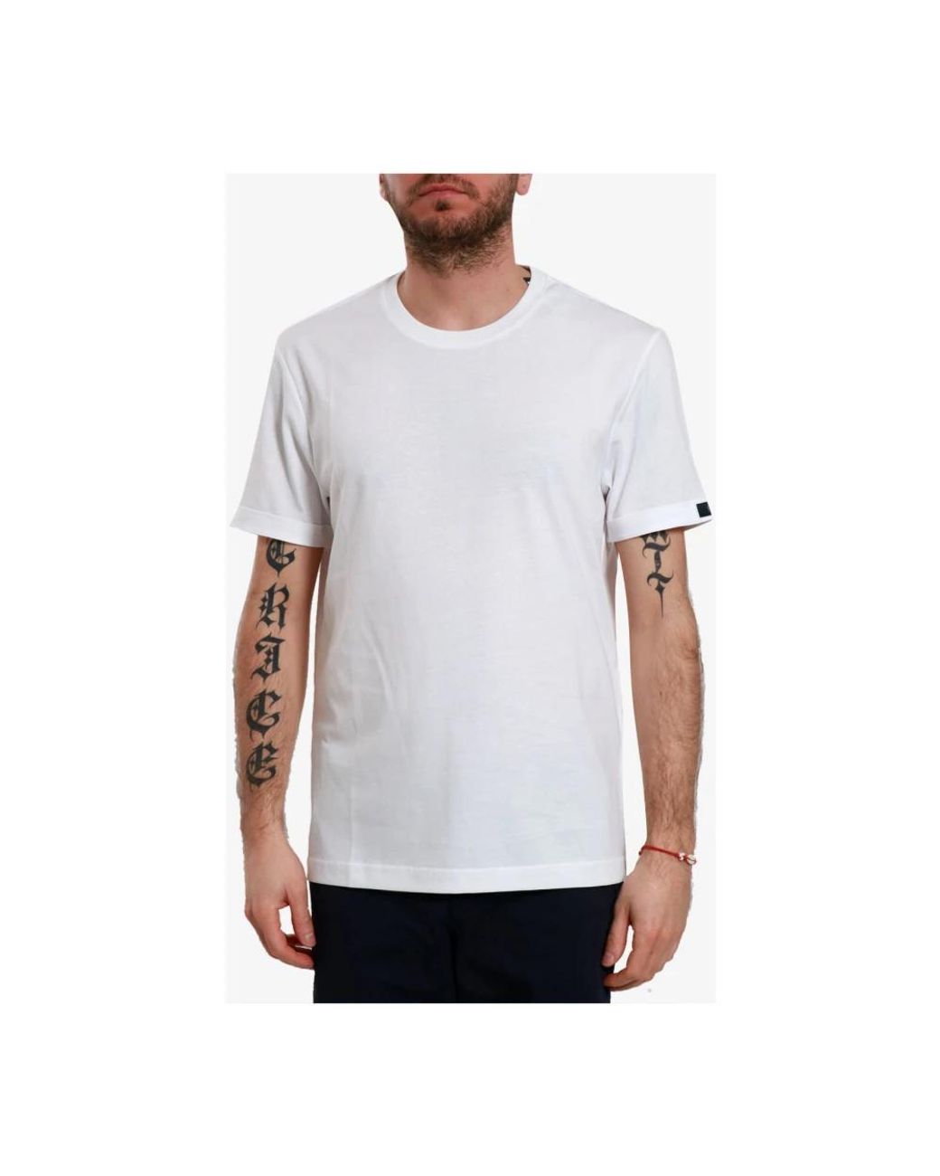 Fay White T-Shirts for men