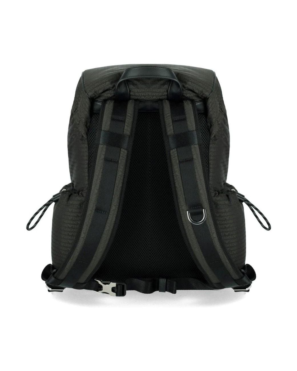 Emporio Armani Green Backpacks for men
