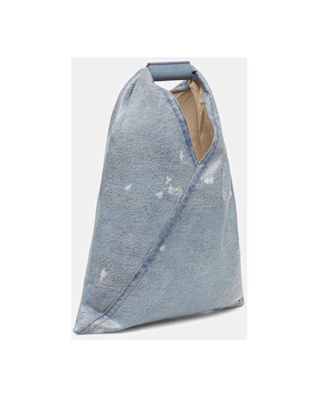 MM6 by Maison Margiela Blue Shopping Bags