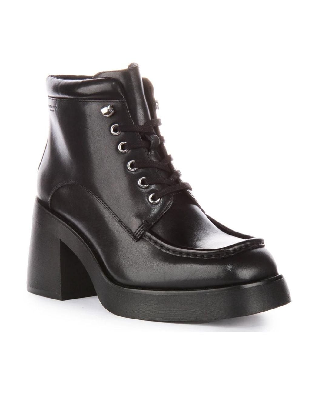 Vagabond Black Heeled Boots