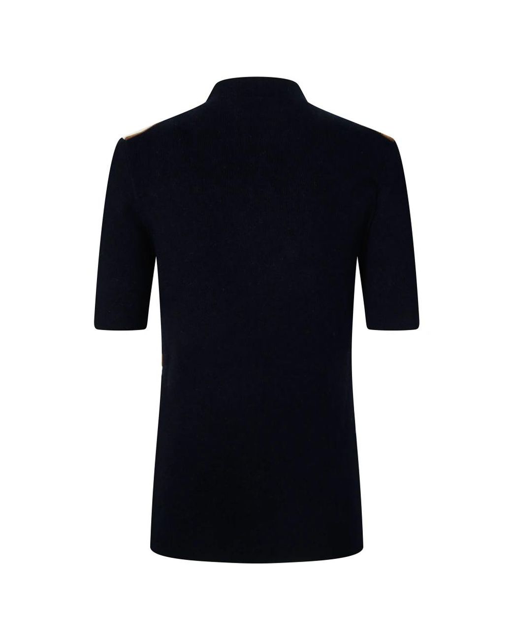Marni Black Textured Knit Short-Sleeve Top