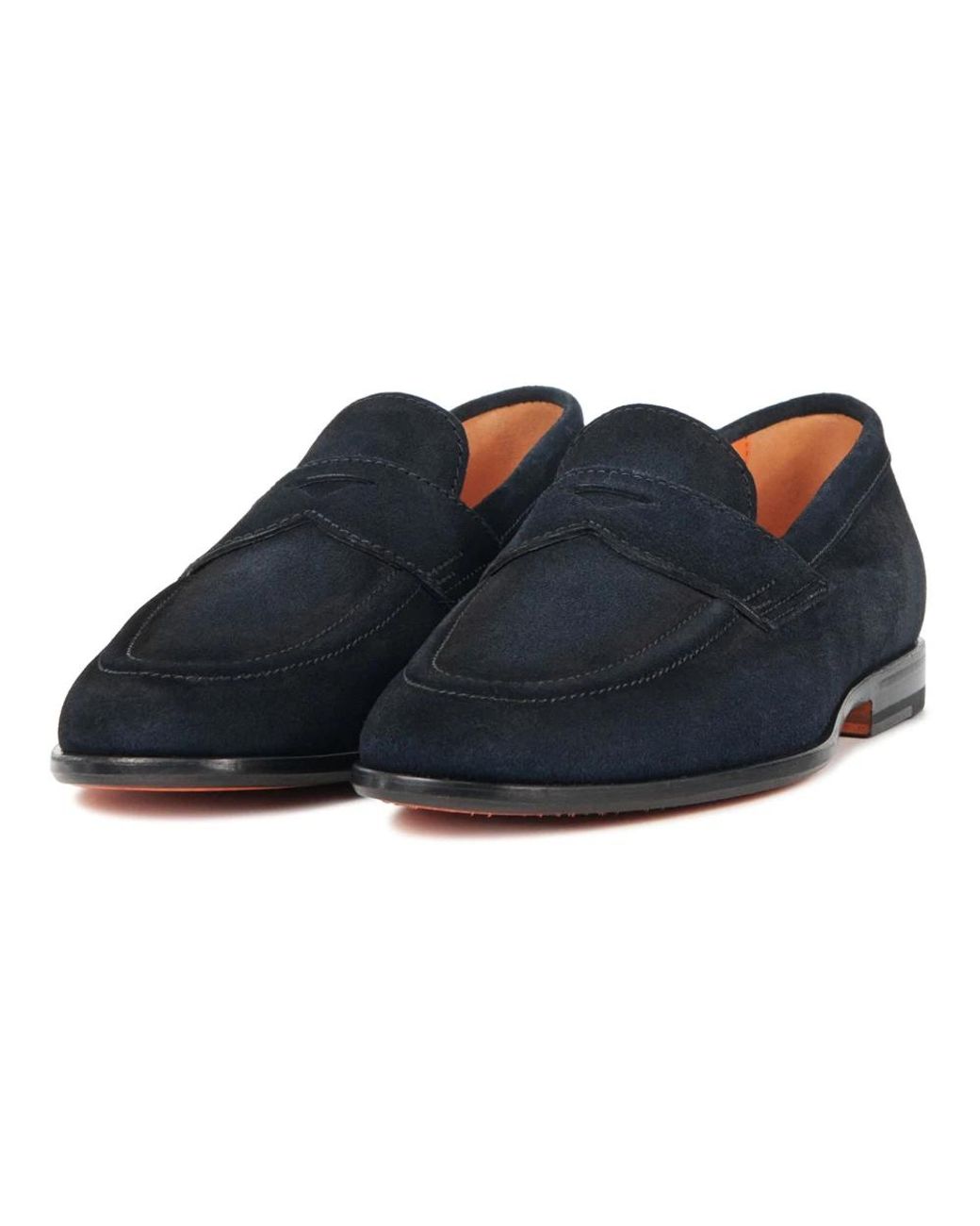 Santoni Loafers in Blue für Herren