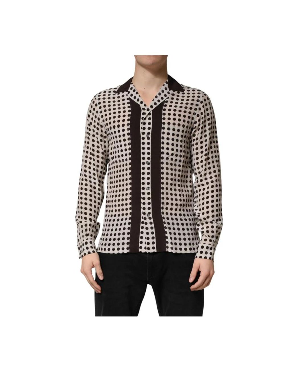 Dolce & Gabbana Black Casual Shirts for men