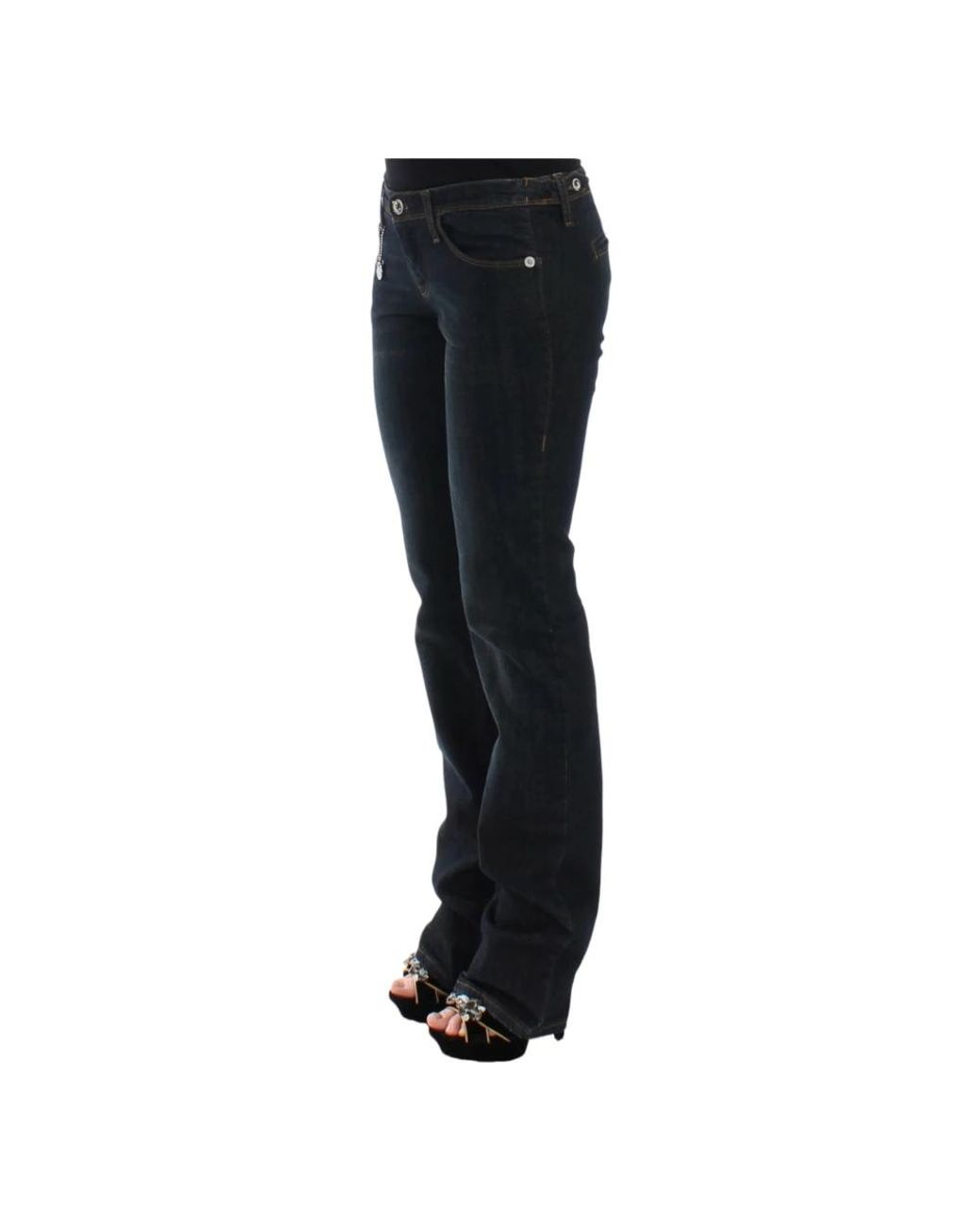 CoSTUME NATIONAL Black Slim-Fit Jeans