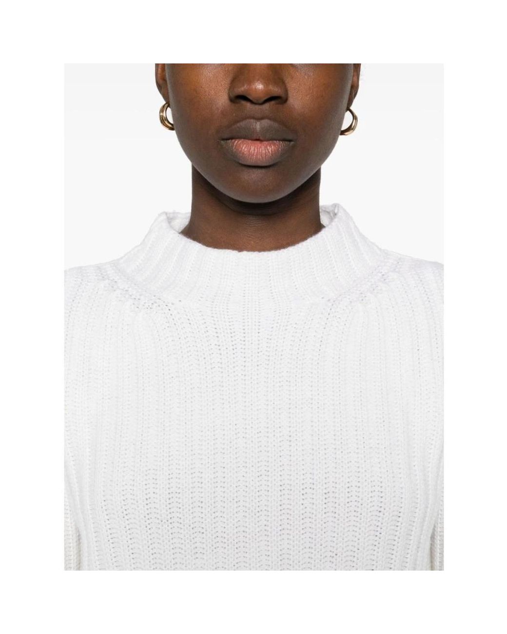 Turtlenecks Max Mara de color White