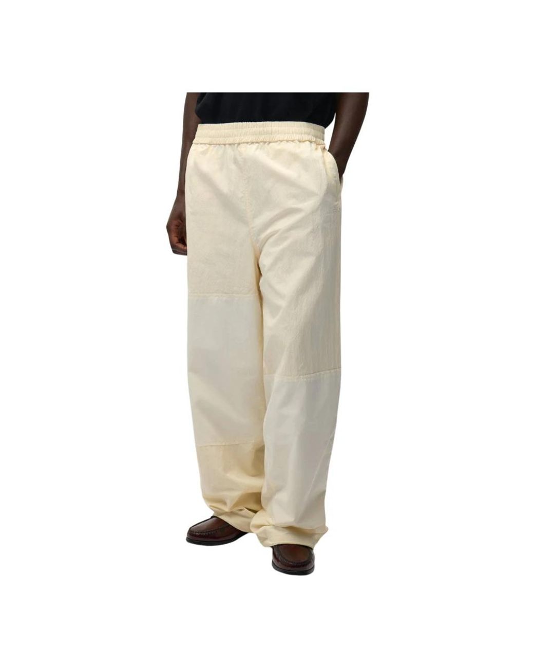 Arte' Natural Straight Trousers for men