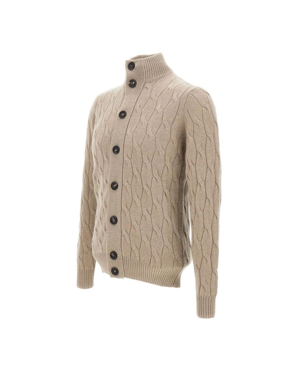FILIPPO DE LAURENTIIS Gray Cardigans for men