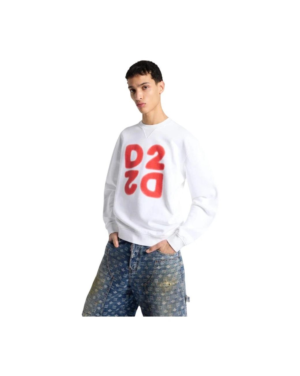 Sweatshirts DSquared² de hombre de color Blue