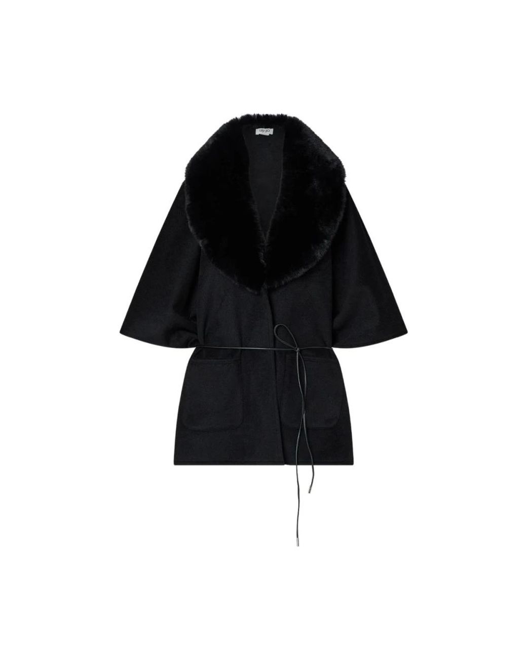 Liu Jo Black Ponchos