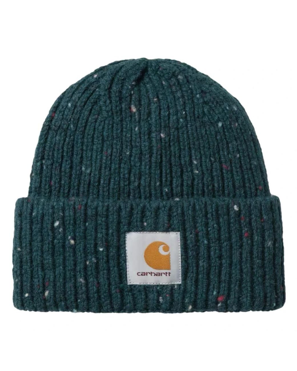 Carhartt Accessoires ,Groen ,Katoen Anglistic Beanie in het Green