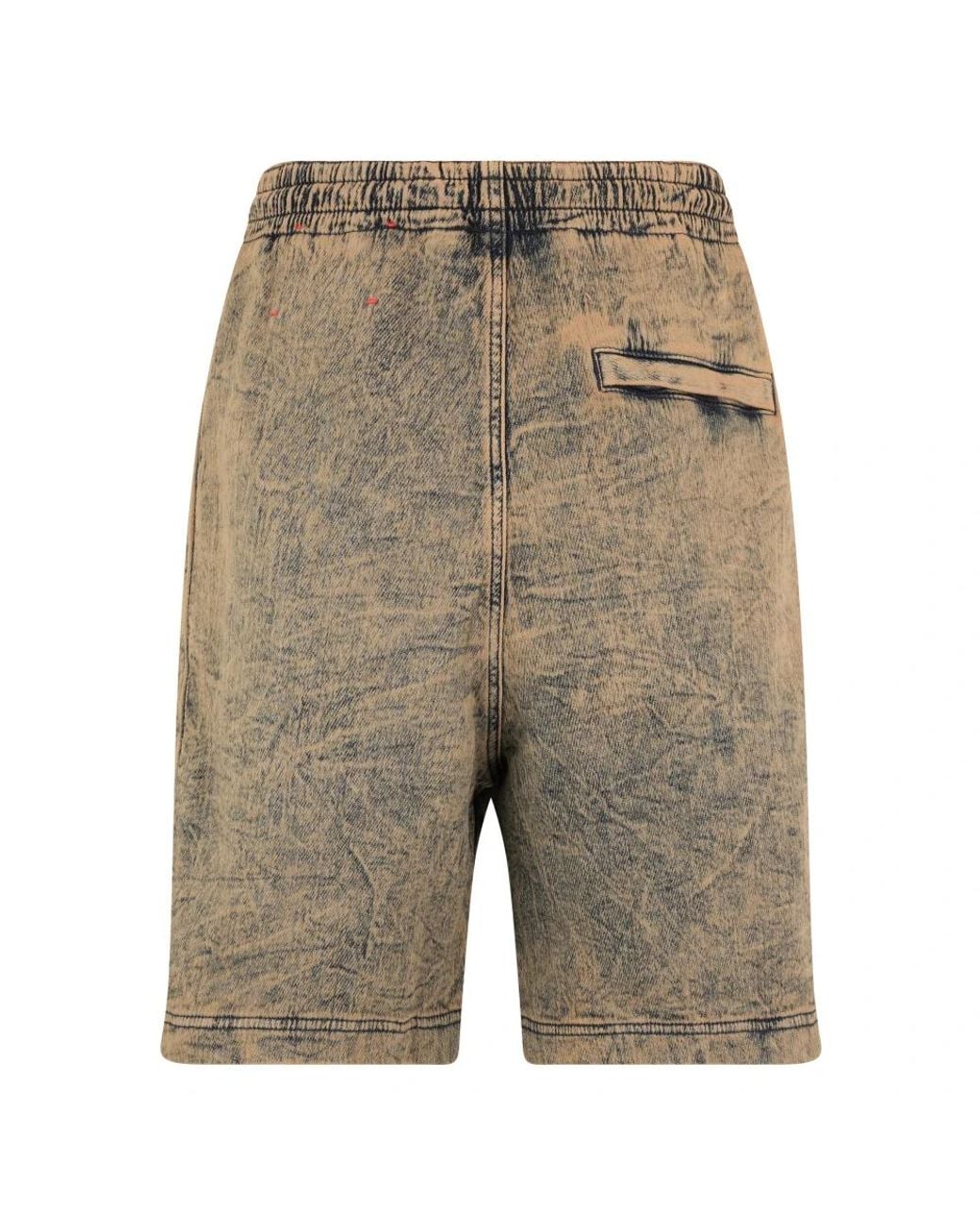 DIESEL Gray Denim Shorts for men