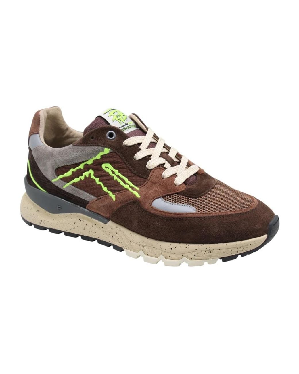 Floris Van Bommel Brown Sneakers for men