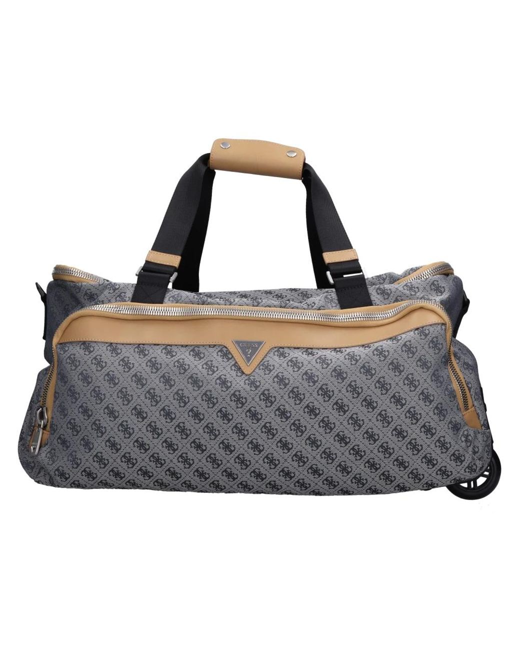 Guess Gray Weekend Bags for men