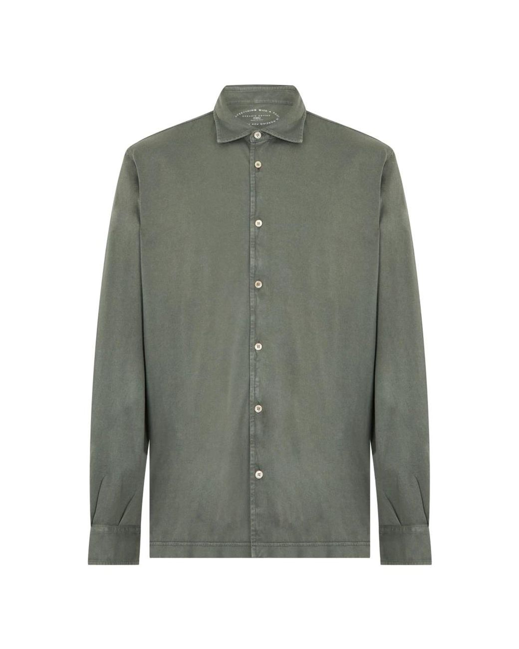 Fedeli Green Polo Shirts for men
