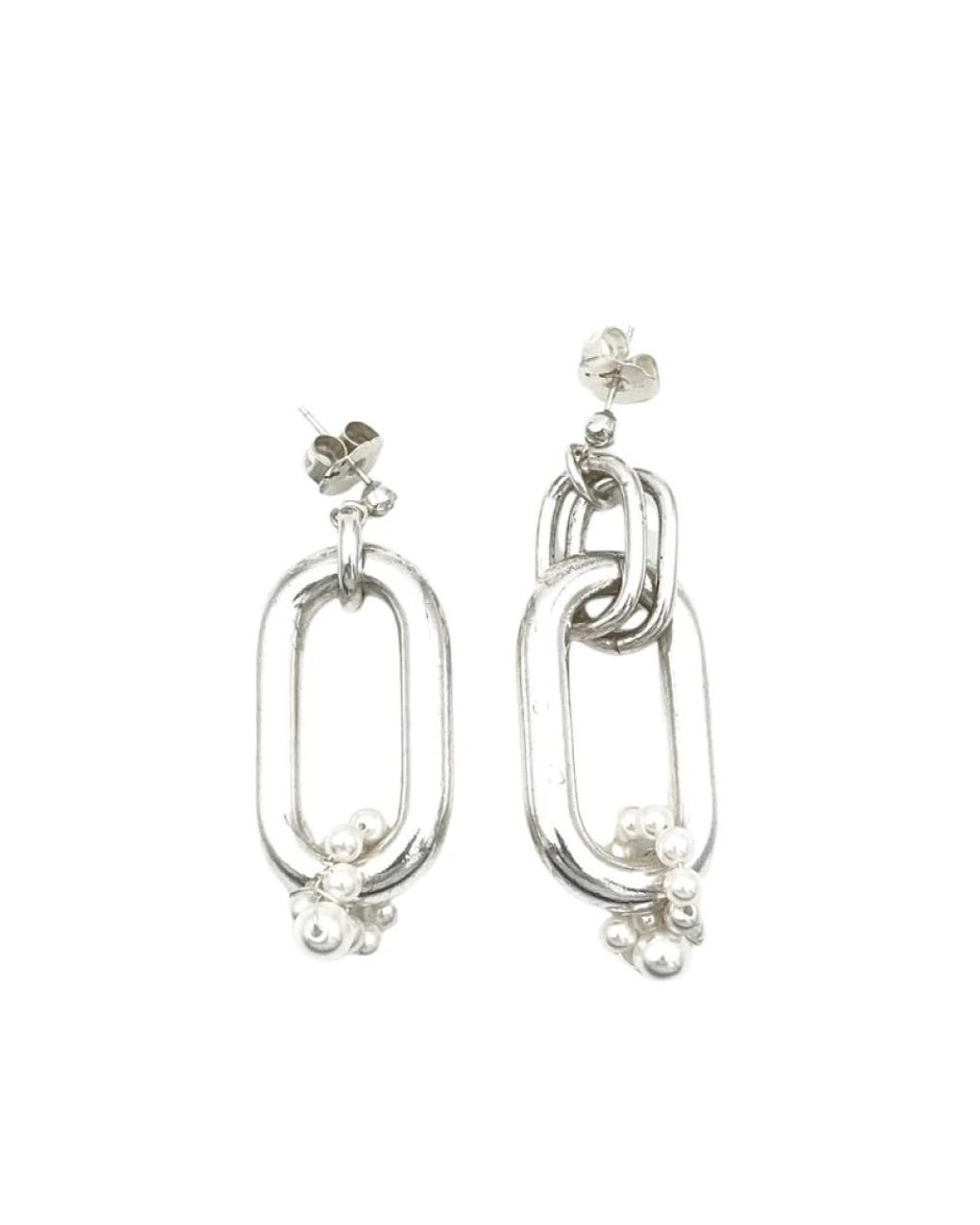 Perrine Taverniti Metallic Earrings