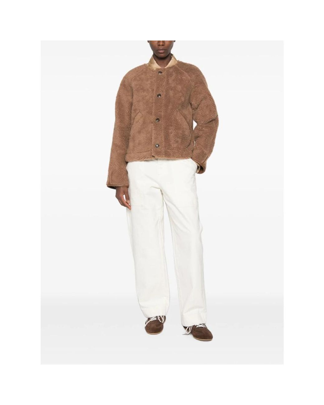 Five Jeans Brown Faux Fur & Shearling Jackets