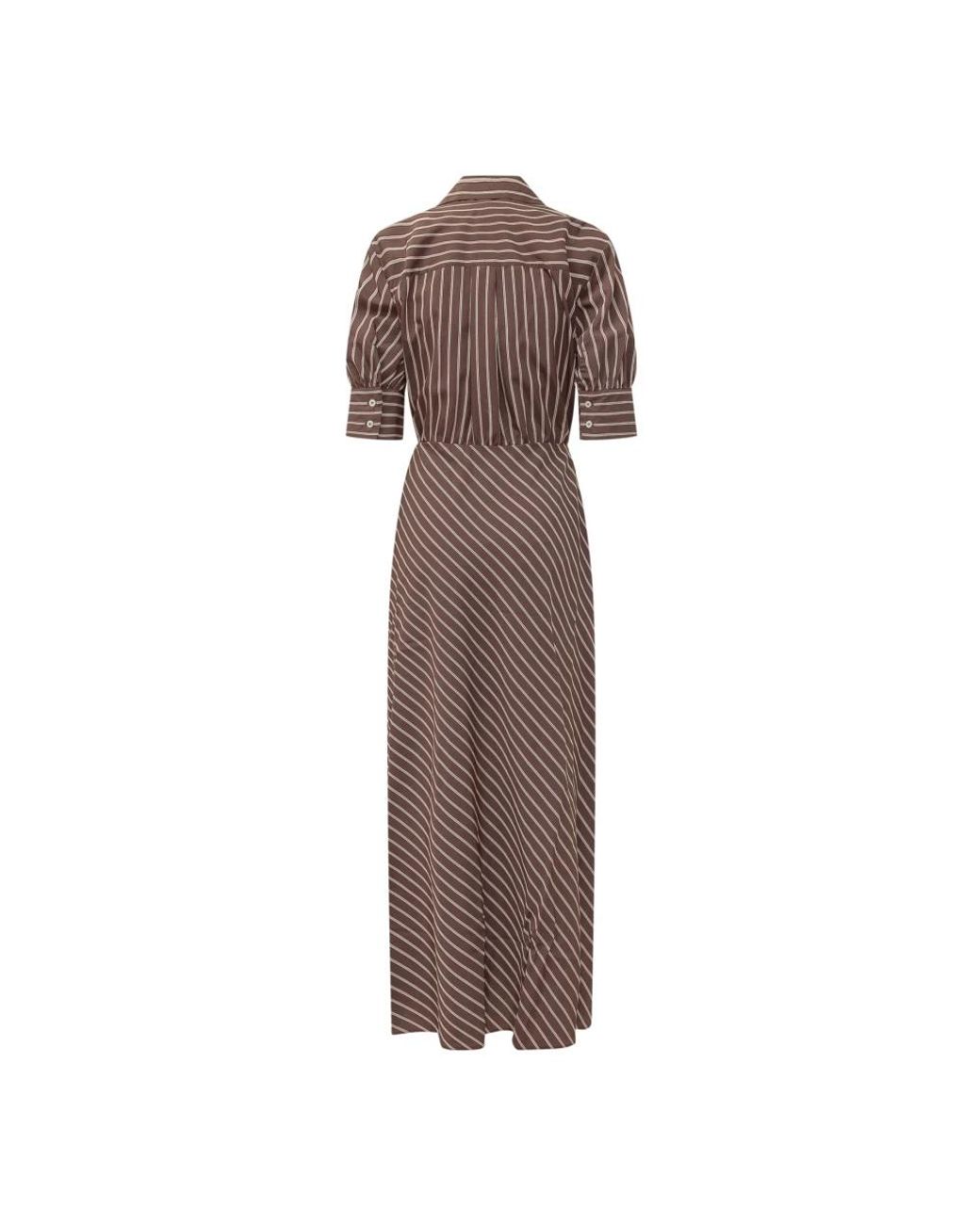 Pinko Brown Wrap Dresses