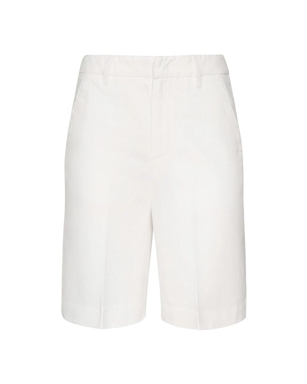 Dondup White Casual Shorts