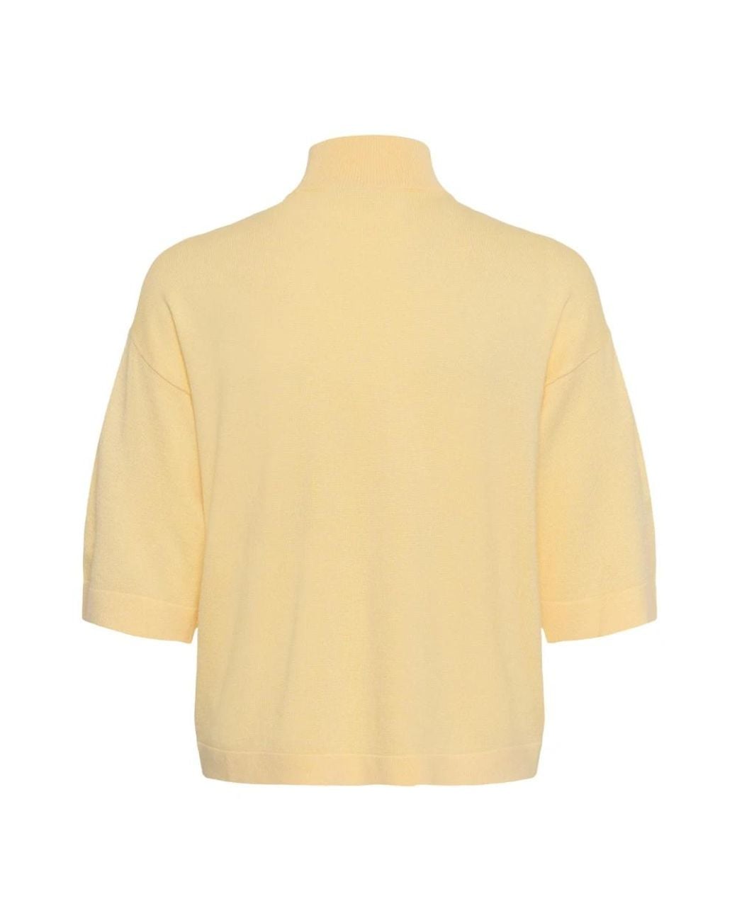Turtlenecks Kaffe en coloris Yellow