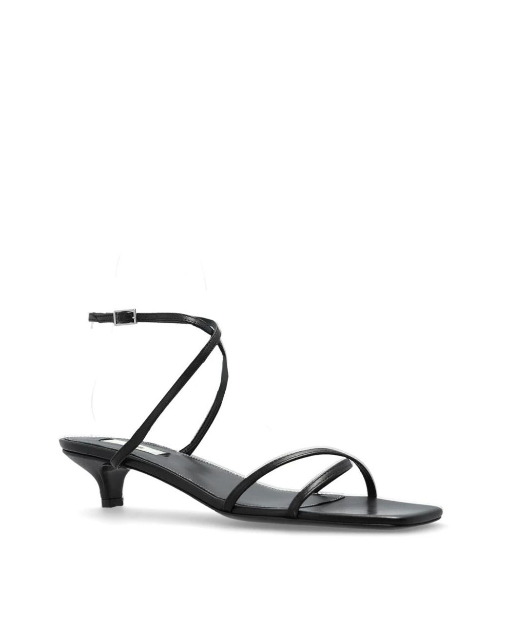 Totême Black High Heel Sandals