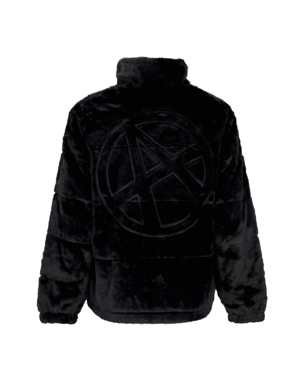 Acupuncture Black Faux Fur & Shearling Jackets for men