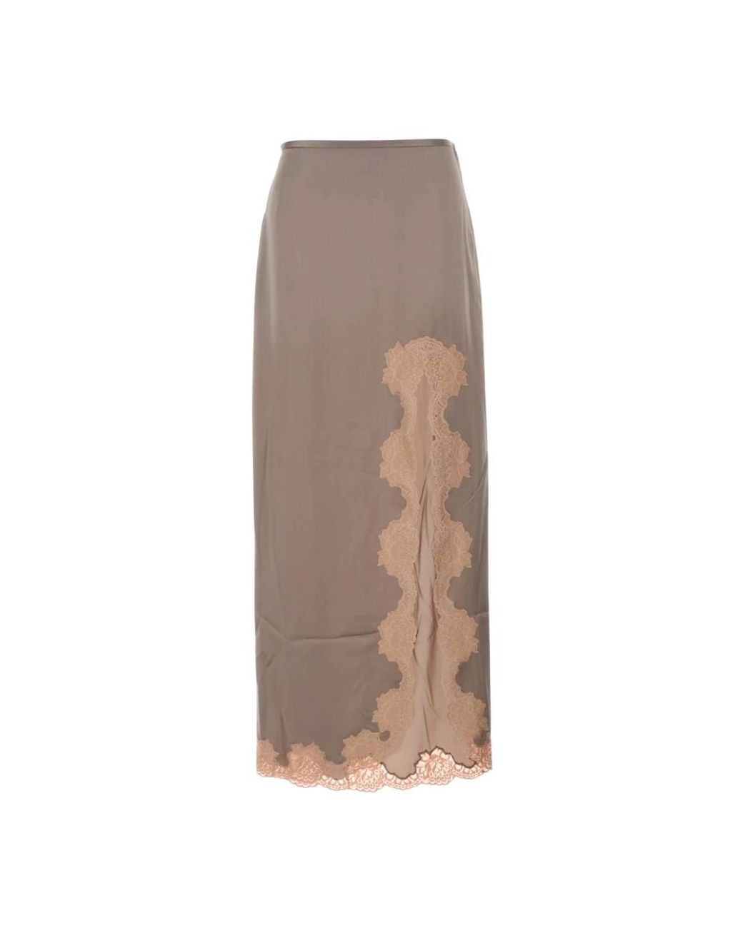 Valentino Garavani Brown Midi Skirts